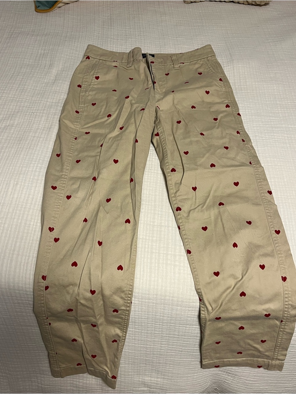 JCrew High Rise Girlfriend Chino - Heart Khaki